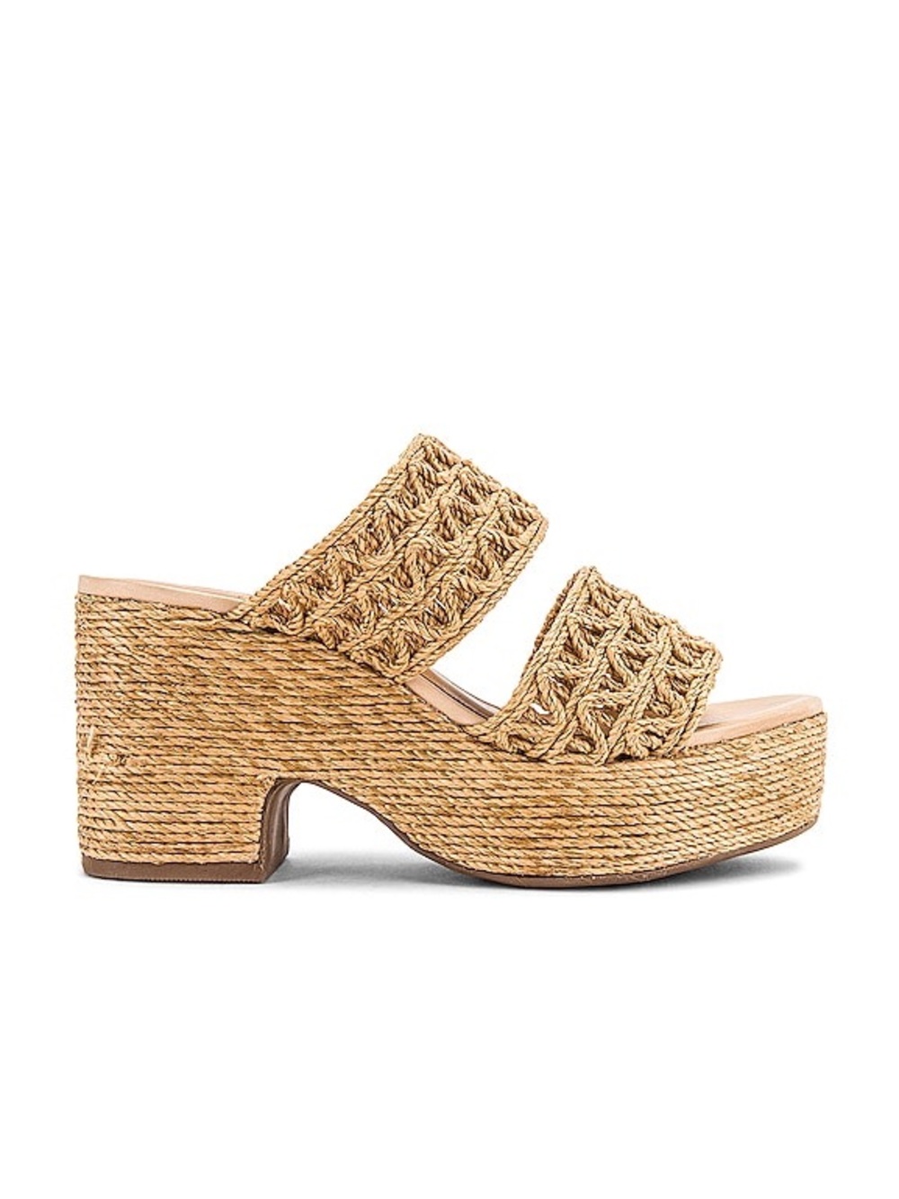 House of Harlow 1960 x REVOLVE Birdie Heel in Natural size 7.5